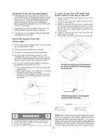 Preview for 16 page of Kenmore 141.163291 Operator'S Manual