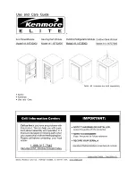 Предварительный просмотр 1 страницы Kenmore 141.16730900 Use And Care Manual