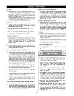 Preview for 21 page of Kenmore 141.17638900 Use And Care Manual