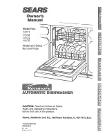 Предварительный просмотр 1 страницы Kenmore 14171 Owner'S Manual