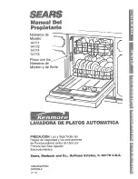 Предварительный просмотр 21 страницы Kenmore 14171 Owner'S Manual