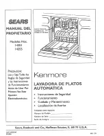 Preview for 21 page of Kenmore 14351 Owner'S Manual