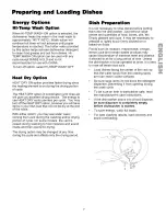 Preview for 7 page of Kenmore 1441 - 18 in. Portable Dishwasher Use And Care Manual