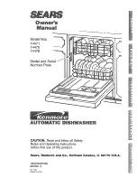 Kenmore 14471 Owner'S Manual preview