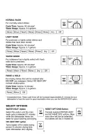 Предварительный просмотр 8 страницы Kenmore 14471 Owner'S Manual