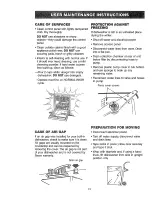 Предварительный просмотр 13 страницы Kenmore 14471 Owner'S Manual