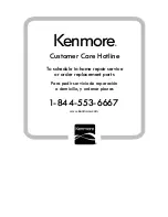 Preview for 62 page of Kenmore 146.22124910 Use & Care Manual