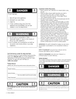 Preview for 2 page of Kenmore 146.29163310/146.29164310/146.29162310 Use & Care Manual