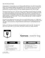 Preview for 2 page of Kenmore 146. 30210510 Use & Care Manual