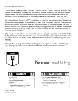 Preview for 2 page of Kenmore 146. 33577410 Use & Care Manual