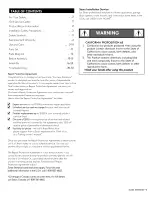 Preview for 3 page of Kenmore 146. 34436410 Use & Care Manual