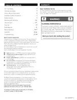 Preview for 3 page of Kenmore 146.34611410 Use & Care Manual