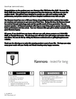 Preview for 2 page of Kenmore 146.48590710 Use & Care Manual