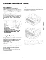 Preview for 10 page of Kenmore 1526 - 24 in. Dishwasher Use And Care Manual