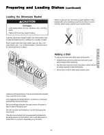 Preview for 12 page of Kenmore 1526 - 24 in. Dishwasher Use And Care Manual