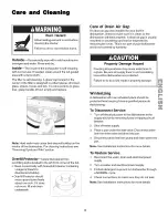 Preview for 15 page of Kenmore 1526 - 24 in. Dishwasher Use And Care Manual