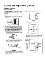 Preview for 19 page of Kenmore 153.31206 Owner'S Manual