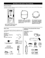 Preview for 7 page of Kenmore 153.31242 Use And Care Manual