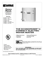 Kenmore 153.316030 Owner'S Manual preview