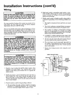 Preview for 11 page of Kenmore 153.317032 Owner'S Manual