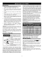 Preview for 16 page of Kenmore 153.321160 Use & Care Manual