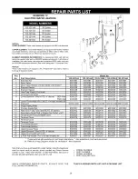 Предварительный просмотр 29 страницы Kenmore 153.321344 Use & Care Manual