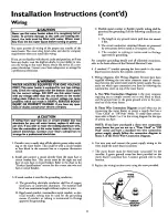 Предварительный просмотр 11 страницы Kenmore 153.324190 Owner'S Manual