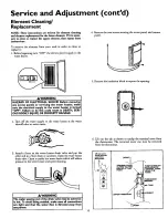 Предварительный просмотр 15 страницы Kenmore 153.324190 Owner'S Manual