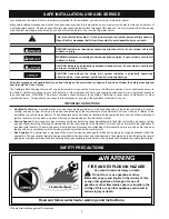 Предварительный просмотр 2 страницы Kenmore 153.330250 Use & Care Manual