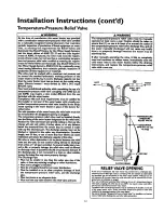 Предварительный просмотр 12 страницы Kenmore 153.330401 Owner'S Manual