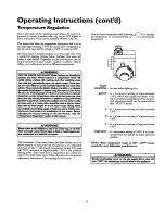 Предварительный просмотр 19 страницы Kenmore 153.330401 Owner'S Manual