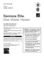 Kenmore 153.332620 Use And Care Manual предпросмотр