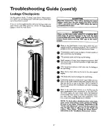 Предварительный просмотр 27 страницы Kenmore 153.333931 Owner'S Manual