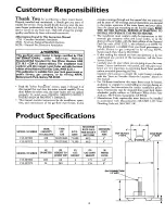 Preview for 6 page of Kenmore 153.337002 Owner'S Manual