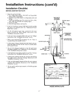 Preview for 17 page of Kenmore 153.337002 Owner'S Manual