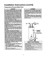 Предварительный просмотр 12 страницы Kenmore 153.337162 Owner'S Manual