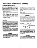 Предварительный просмотр 13 страницы Kenmore 153.337162 Owner'S Manual