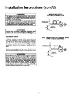 Предварительный просмотр 15 страницы Kenmore 153.337162 Owner'S Manual