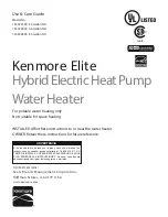 Kenmore 153.592500 Use & Care Manual preview