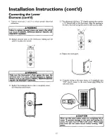 Предварительный просмотр 12 страницы Kenmore 153321510HT Owner'S Manual