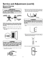 Предварительный просмотр 18 страницы Kenmore 153321510HT Owner'S Manual