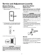 Предварительный просмотр 20 страницы Kenmore 153321510HT Owner'S Manual