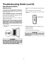 Предварительный просмотр 22 страницы Kenmore 153321510HT Owner'S Manual