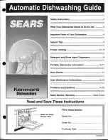 Kenmore 154092901B Guide Instructions Manual preview