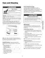 Preview for 16 page of Kenmore 154548001 Use & Care Manual