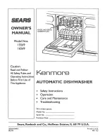 Kenmore 15569 Owner'S Manual preview