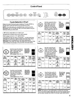 Предварительный просмотр 13 страницы Kenmore 15752 Use & Care Manual