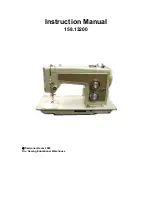 Предварительный просмотр 1 страницы Kenmore 158.13200 Instruction Manual