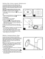 Предварительный просмотр 12 страницы Kenmore 15801 Use & Care Manual