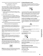 Preview for 39 page of Kenmore 15817 Use & Care Manual